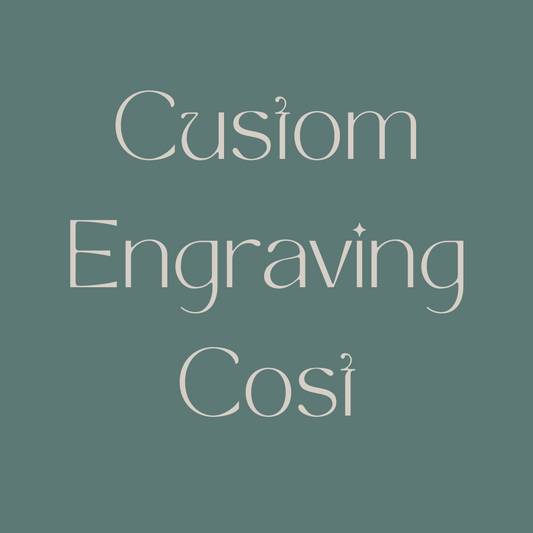 Custom Engraving Cost