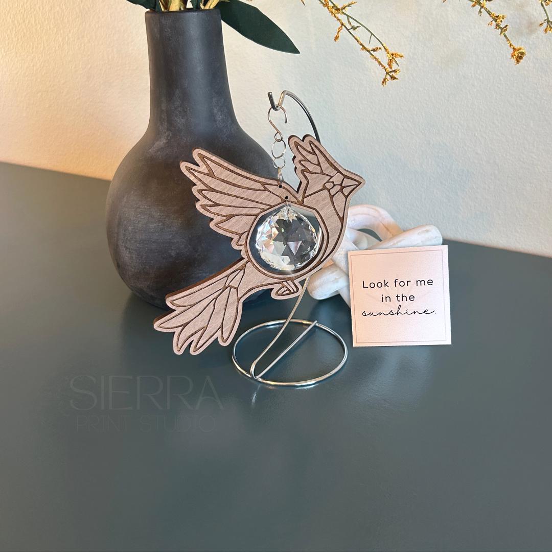 Cardinal Memorial Suncatcher